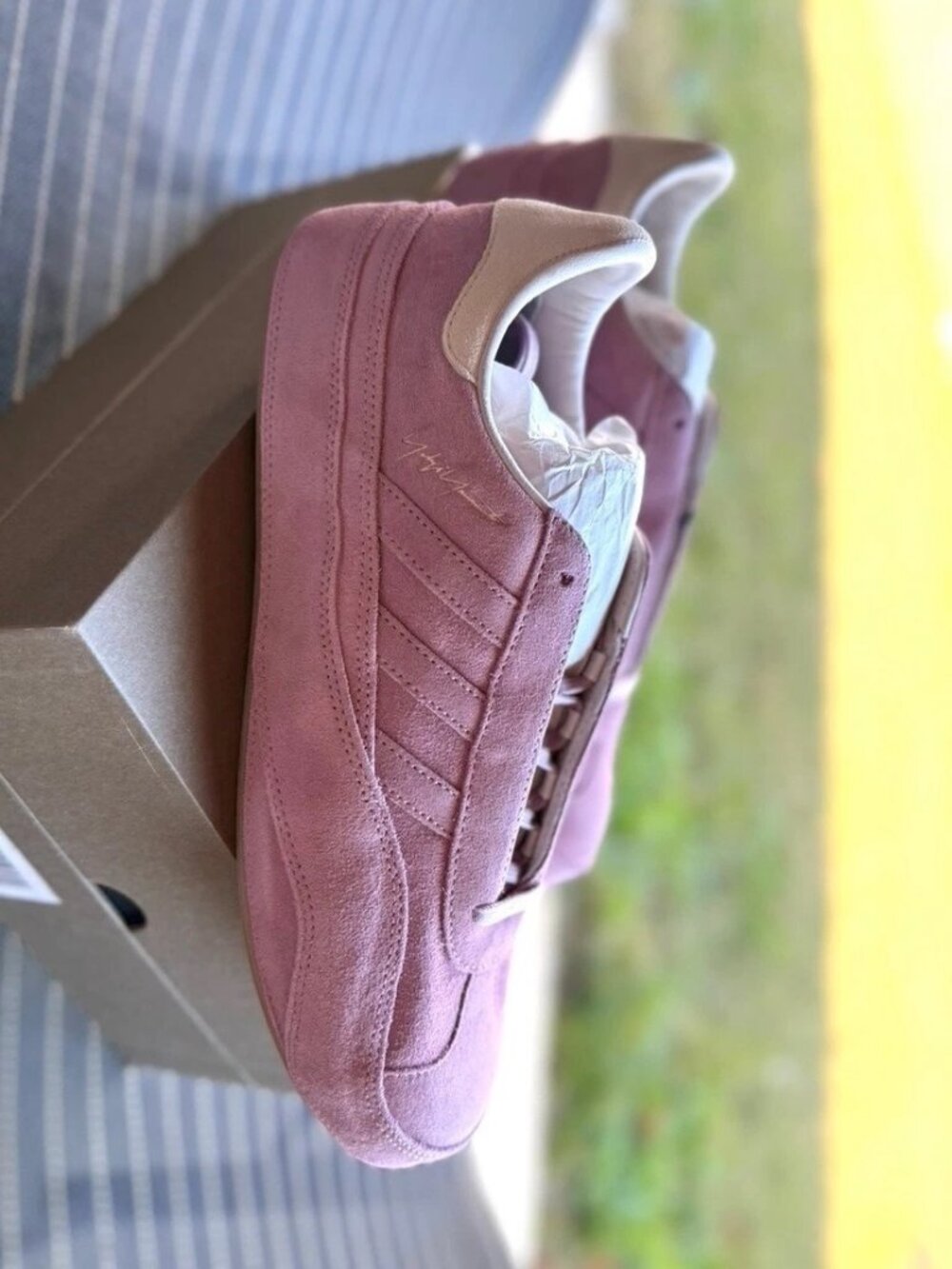 adidas Y-3 Gazelle sneakers--Men 8.5; Women 9.5 - Picture 2 of 10